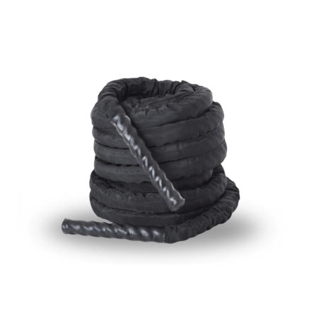 เชือกสะบัด HOMEFITTOOLS BATTLE ROPE แบบหุ้มผ้า 15 เมตร_0